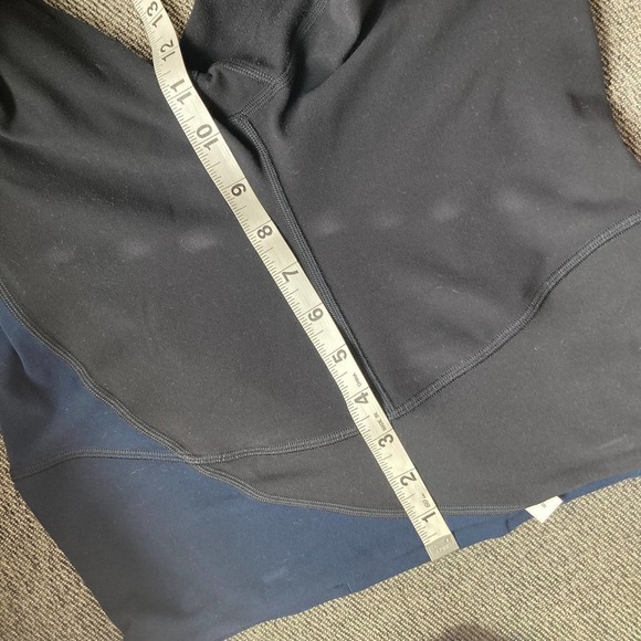 Lululemon Nulu Colour Block Tight True Navy BLK - Picture 11 of 14